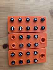 Fanatec CSL P1 WRC Steering Wheel Replacement Button Caps Original