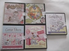 Debbie Moore Designs, 5 Papercrafting CD-Roms, Cutie & Bears themes, All New