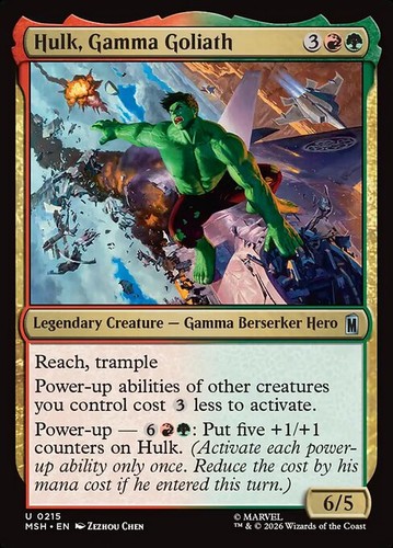Mtg hulk gamma goliath - [mtg],