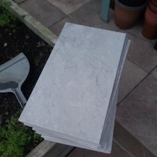 22 X Porcelanosa Tiles Image Silver L  Size  25x 44.3 Cm .New