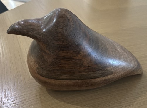 Vintage hand carved - , bird