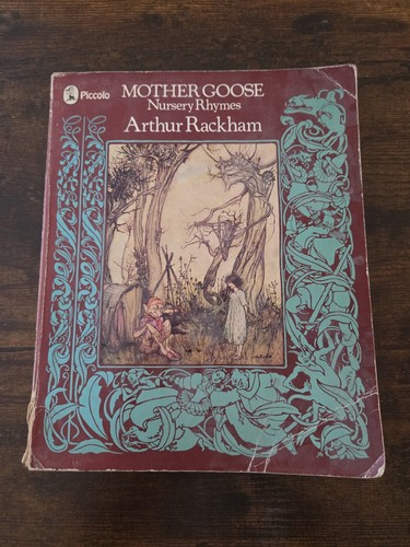 Vintage mother goose - goose, nursery