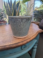 Vintage Green drip Planter by