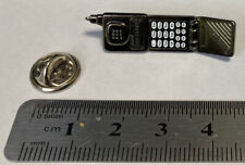 Old cordless MOTOROLA FLIP PHONE lapel pin