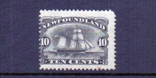 Newfoundland 1887 10c ship - 1887,