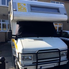 Motorhome screen cover curtain - motorhome,