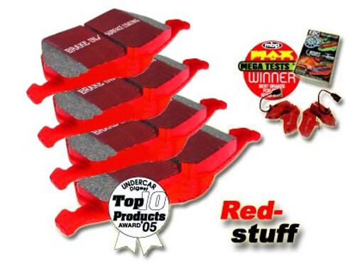Ebc brake pads redstuff rear - pads,