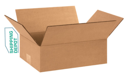 12x9x4 corrugated kraft - 50,