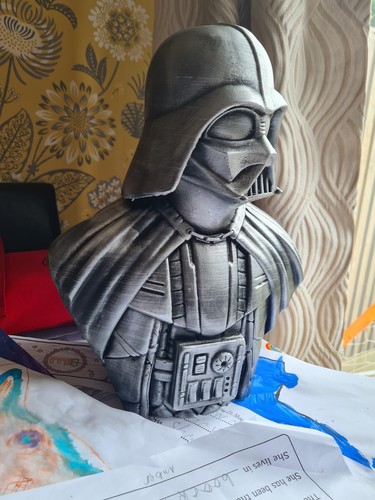 Darth vader printed bust - darth,