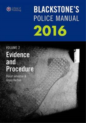 Blackstones police manual - blackstones,