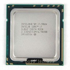Intel Core i7-980X CPU Extreme Edition 6Core 12M 3.33GHZ SLBUZ LGA1366 Processor
