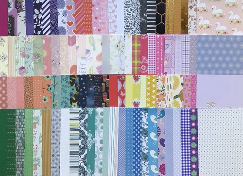 100 assorted backing - a6,