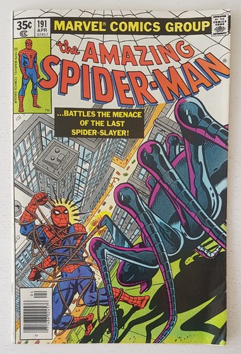 Amazing spiderman 191 marvel - spiderman, #191,