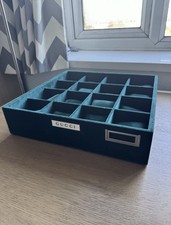 GUCCI Green Velvet Jewelry Display Box – Luxury Storage for Rings & Accessories