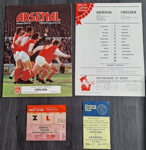 Arsenal chelsea bundle of - arsenal,