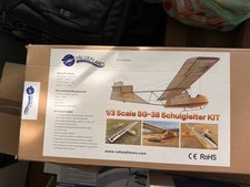 Valueplanes SG38 Schulgleiter Glider 1/3 Scale Model Aircraft Kit