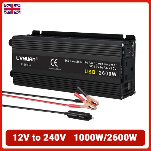 1000w 2600w power inverter 12v - power,