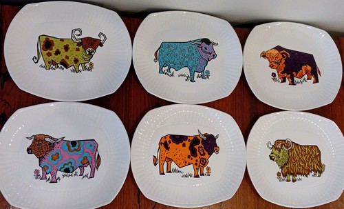 Set six ironstone - set, beafeater