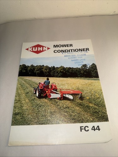 Vintage kuhn fc44 mower - fc44,