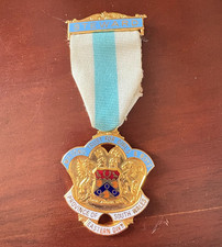 Vintage Masonic Steward Medal – South Wales  Trust for Girls & Boys Charity Rare