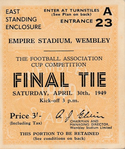 Ticket cup final - ticket:,