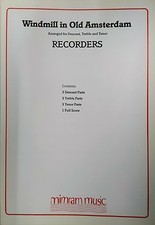 Windmill In Old Amsterdam