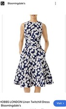 NWT Hobbs London Floral Linen