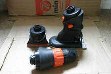 Black and Decker Quattro VP2000 sander, keyless chuck drill + jig heads NO BLADE