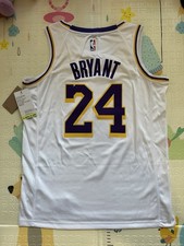 Kobe Bryant Lakers White