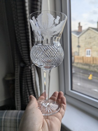 Edinburgh crystal thistle - crystal,