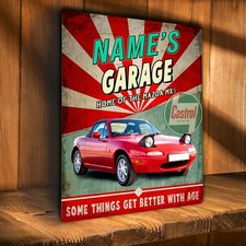 Personalised Mazda MX5 Garage