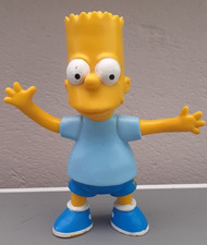 Vintage The Simpson's BART SIMPSON 4.5" Bendy/ Bendable Jesco FOX Figure 1990