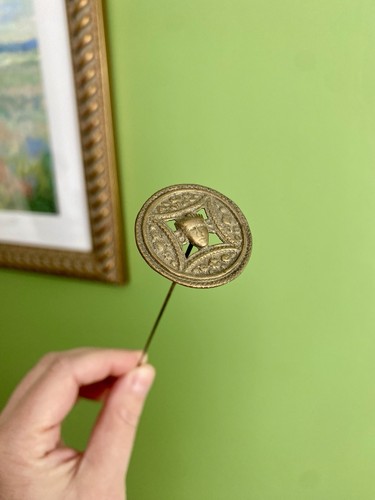 Vintage decorative hat pin - decorative,