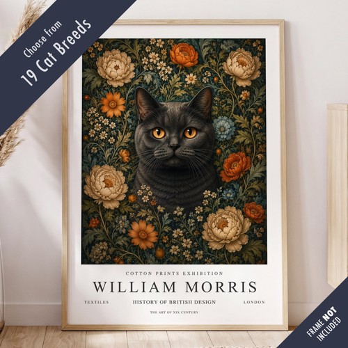 Cat william morris - cat, inspired