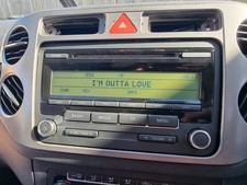 Seat ALTEA LEON Stereo Radio CD Player BOSCH RCD310 TESTED with CODE 5P0035186