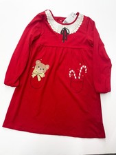 H&M Girls Red Christmas Dress