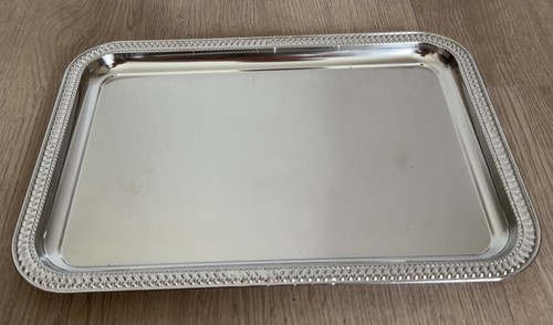 New silver serving tray - serving,