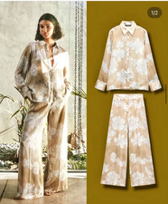 ZARA FLORAL PRINT SHIRT &