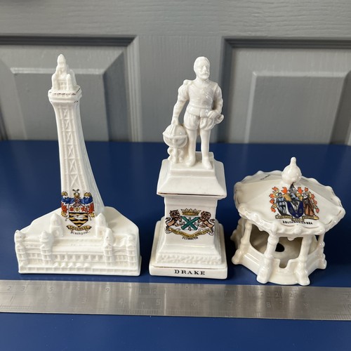 Crested china blackpool - crested,