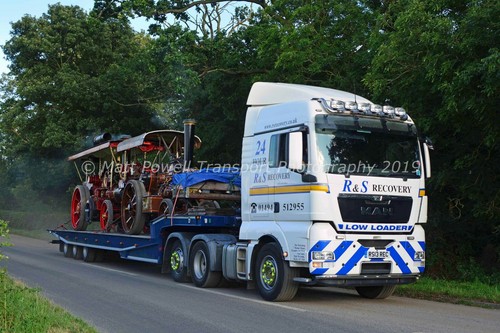 Truck photo 12x8 man - -,