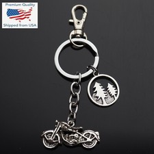 Motorcycle Key Chain Nature