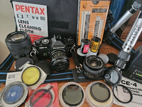 Chinon 35mm film camera - ce-4,