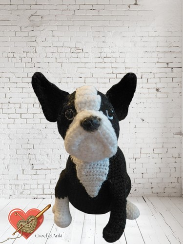 Crochet boston terrier size - crochet,