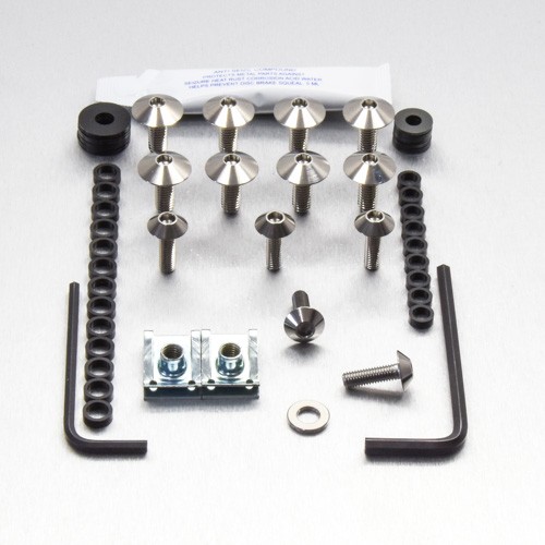 Stainless steel fairing kit - stainless,