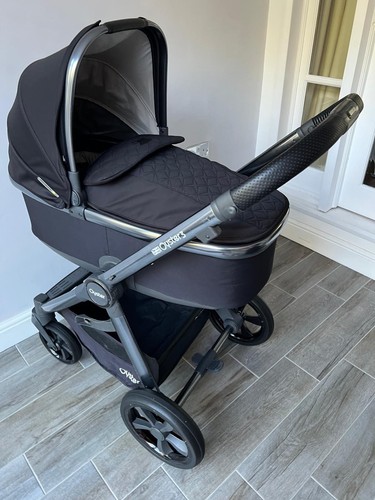 Oyster pram gunmetal frame - pram,