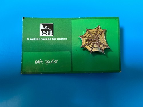 Rspb raft spider enamel pin - rspb,