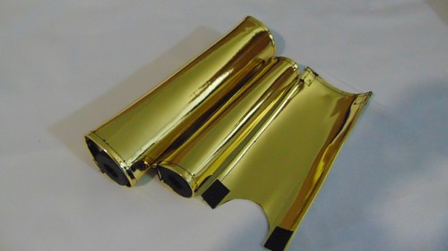 Gold padset bike bmx - gold, pad