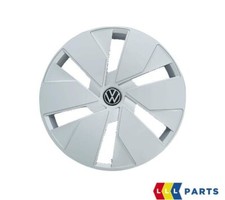NEW GENUINE VOLKSWAGEN ID3 WHEEL TRIM 18 INCH HUB CAP COVER SILVER 1 PIECE