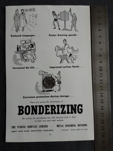 Advert print the pyrene - the,