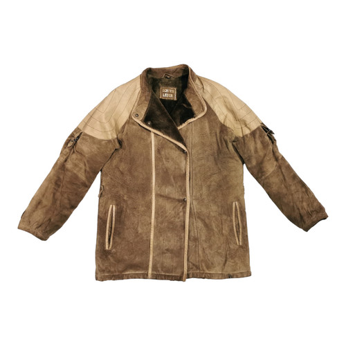 Vintage 70s tan - tan, suede